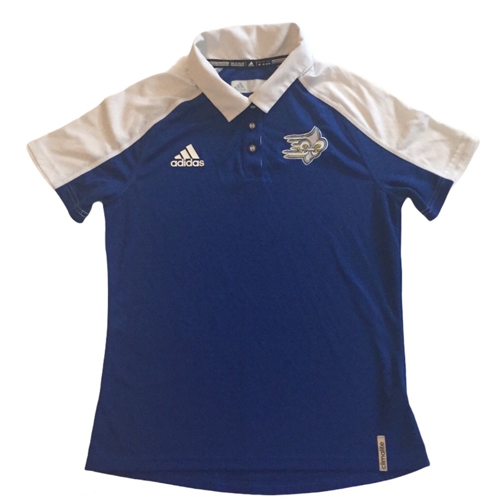 Adidas Climalite Down Button Sports Shirt Size M - Picture 4 of 15